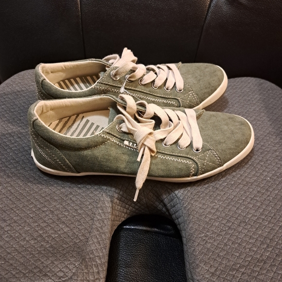 Taos washed canvas sneakers 8 - Picture 2 of 6